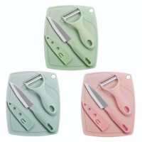 Fruit Knife With Cutting Board